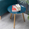 Living Room Sofa Nordic Luxury Modern Minimalist Iron Art KD Design Small Round Simple Corner Side Coffee Table